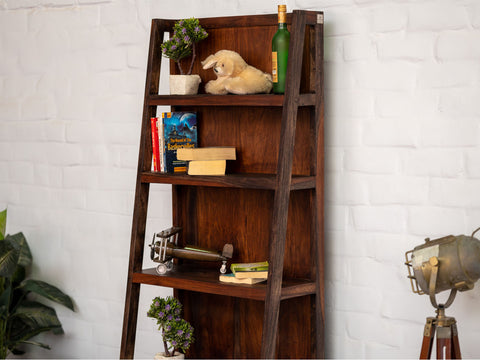 Duraster Vismit Sheesham Wood Bookshelf #10