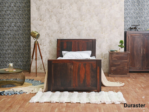 Duraster Marvel Modern Solid Wood Single Bed #1