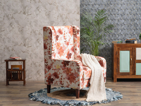 Nour Modern Wing Back Chair #3