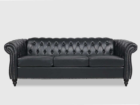 Duraster Chesterfield Traditional Three Seater Sofas #62