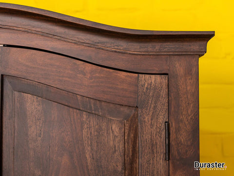 Tuscany Colonial Style Acacia Wood Wardrobe Cabinet #1 - Duraster 