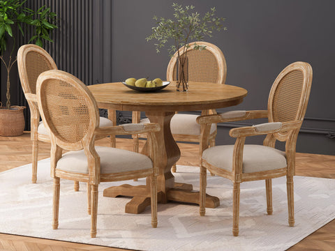 Duraster Nature Dining Table Set 4 Seater #32