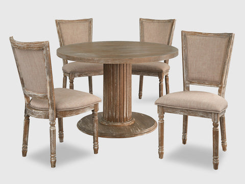 Duraster Nature Dining Table Set 4 Seater #30