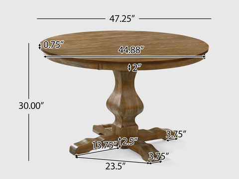 Duraster Nature Dining Table Set 4 Seater #34
