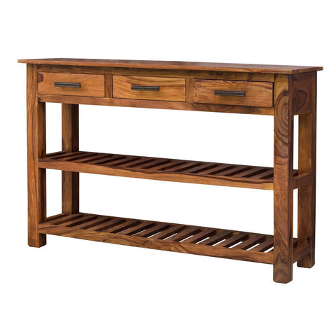 Mehran Contemporary Sheesham Wood Large Console Table #2 - Duraster 