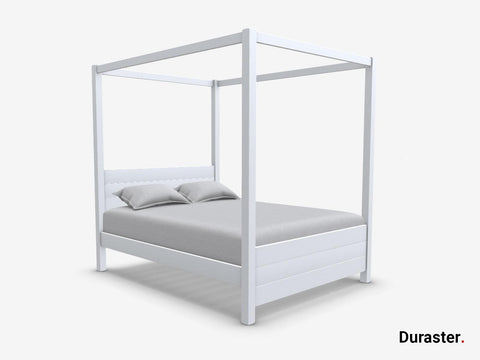 Novo Premium Solid Acacia Wood Four-Poster Bed #2 - Duraster 