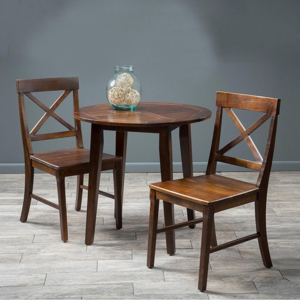 Wooden 2 seater dining table hotsell
