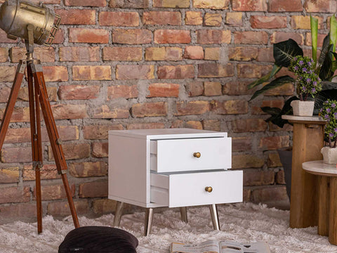 Duraster Novo Premium Mango Wood Bedside Table