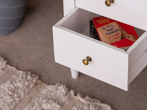 Duraster Novo Premium Mango Wood Bedside Table