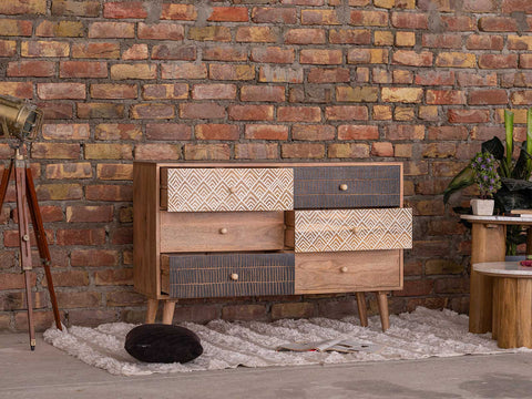 Duraster Ajenta Solid Mango Wood Chest of Drawers #8