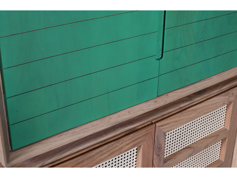 Duraster Elementary Acacia Wooden Wardrobe #3