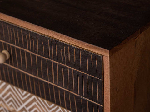 Duraster Ajenta Solid Mango Wood Chest of Drawers #6