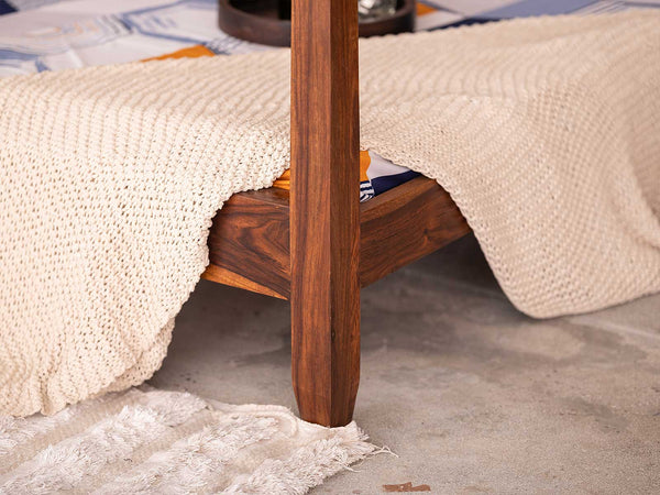 Duraster Amber Sheesham Wood Poster Bed