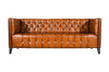 Duraster Chesterfield Traditional Three Seater Sofa (Vintage Brown) #100