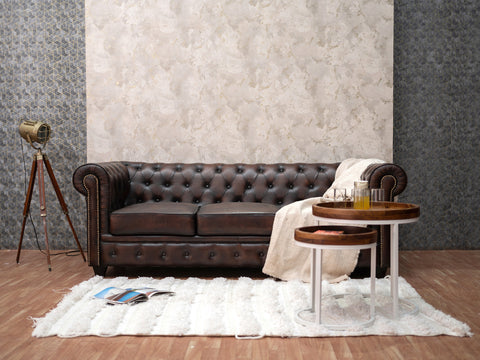 Duraster Chesterfield Traditional Three Seater Sofas #3