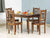 Sheesham Wood Dining Table Set 4 Seater