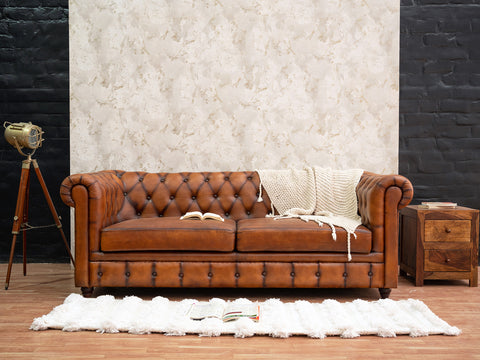 Duraster Chesterfield Traditional Two Seater Sofas #6