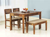 Duraster Elementary Dining Table Set 4 Seater & Bench # 5