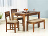 Duraster Elementary Dining Table Set 4 Seater & Bench # 5