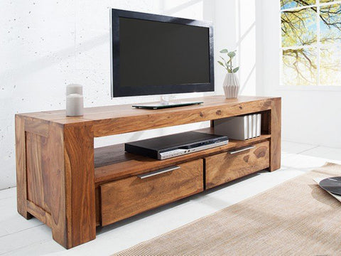 Sheesahm Wood TV Unit