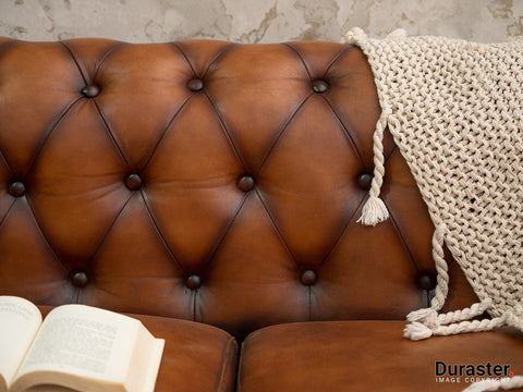 Duraster Chesterfield Traditional Two Seater Sofas #6