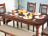 Duraster Eternal Dining Table Set 6 Seater with 4 Chairs & 1 Bench # 3