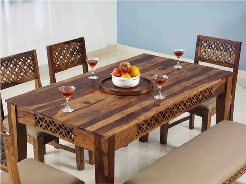 Duraster Elementary Dining Table Set  6 Seater # 2