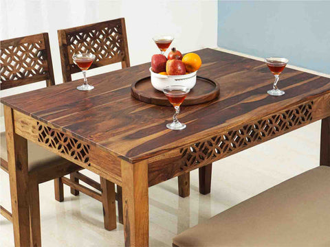 Duraster Elementary Dining Table Set 4 Seater & Bench # 5