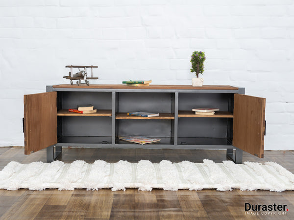 Recycled Wood TV Unit Cabinet 