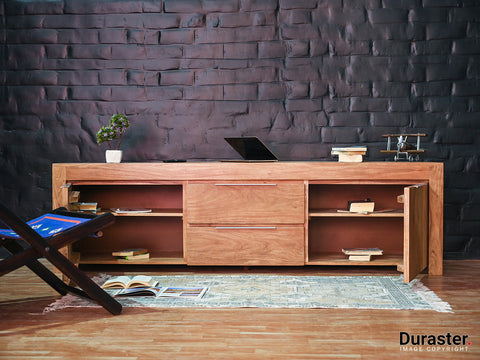 Acacia Wood TV Unit