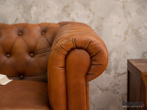 Duraster Chesterfield Traditional One Seater Sofas #4
