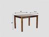 4 Seater Dining Table Set