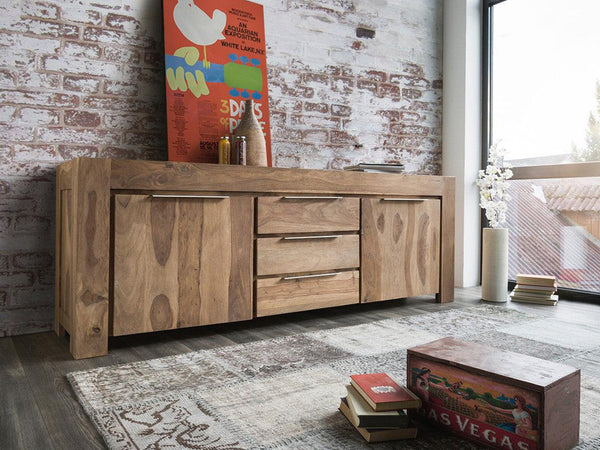 Duraster Elementary Modern Sheesham Chest of Drawers Cabinets #1