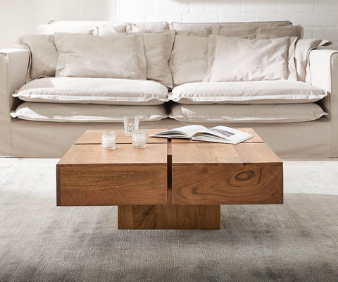 Eternal Modern Acacia Coffee Table #3 - Duraster 