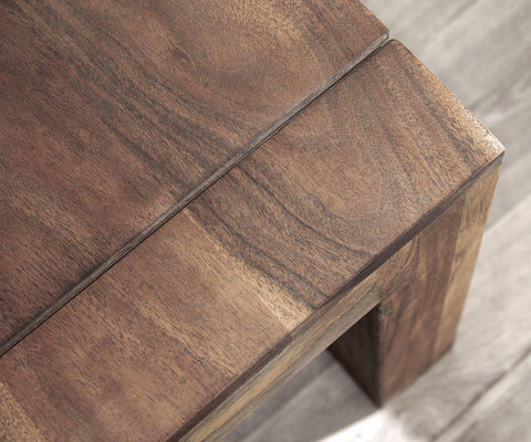 Eternal Elegant Acacia Square Coffee Table #7 - Duraster 