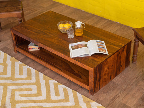 Ummed Modern Sheesham wood Coffee Table #2