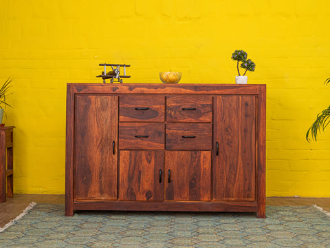 Ummed Solid Sheesham wood Sideboard Cabinet#14