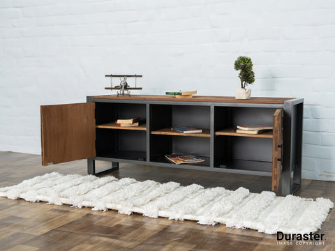 Recycled Wood TV Unit Cabinet 