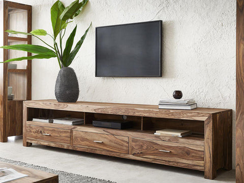 Duraster Elementary Modern Sheesham TV Unit #4