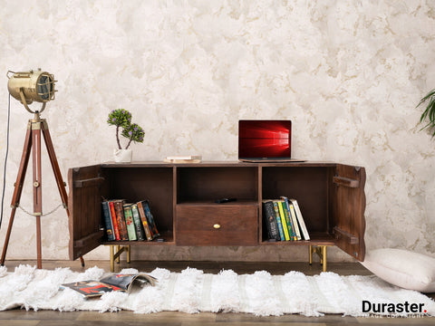 Mango Wood TV Unit