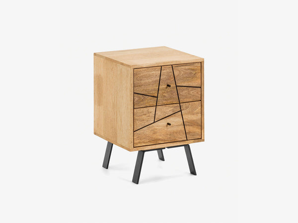 Duraster Mosaix Bed Side Table Mango Wood #1