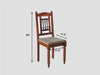 Duraster Eternal Dining Table Set 6 Seater with 4 Chairs & 1 Bench # 3