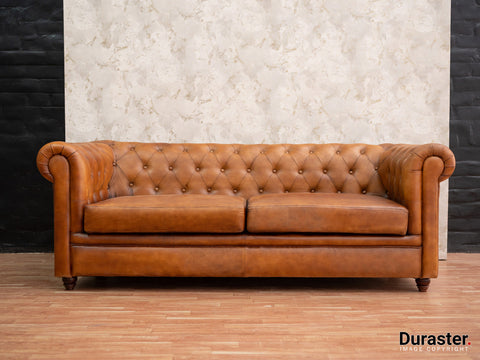 Duraster Chesterfield Traditional Three Seater Sofas #7