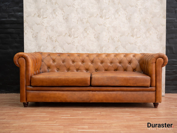 Duraster Chesterfield Traditional Three Seater Sofas #7