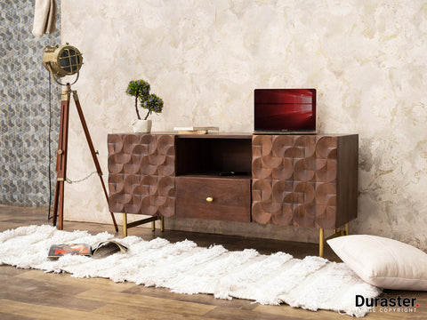 Mango Wood TV Unit