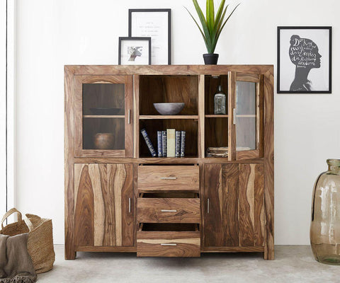 Eternal Modern Sheesham Multi Use Cabinet #7 - Duraster 