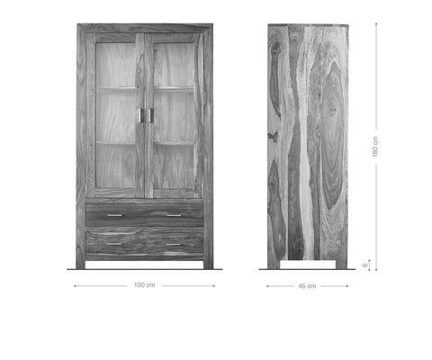 Eternal Elegant Acacia Showcase Cabinet #3 - Duraster 