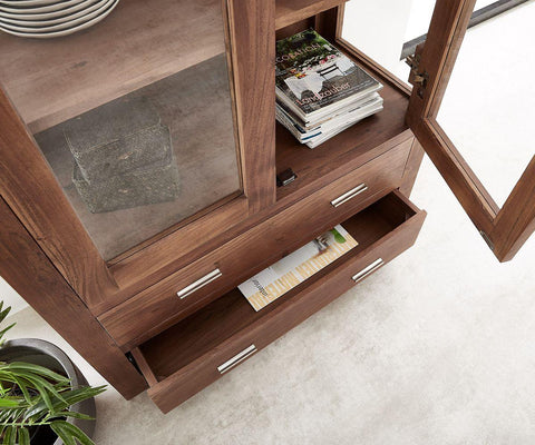 Eternal Elegant Acacia Showcase Cabinet #3 - Duraster 
