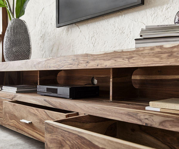 Elementary Modern Sheesham TV Unit #4 - Duraster 