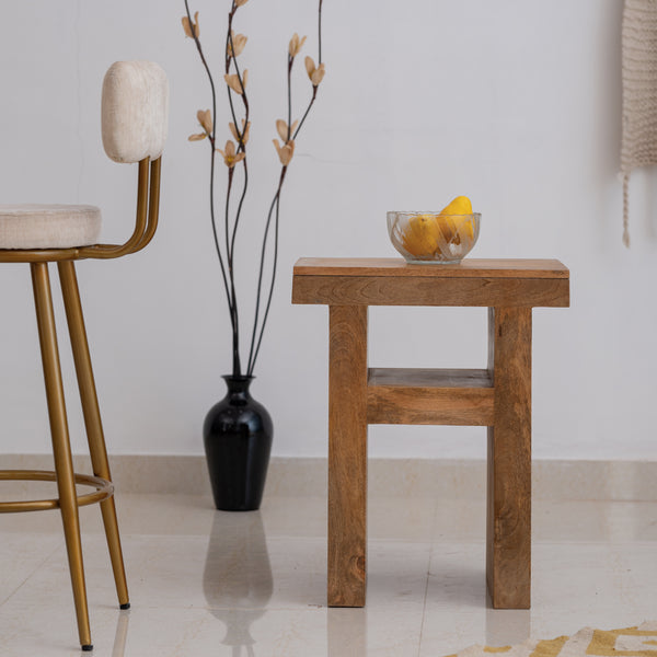 Wooden Bedside Table